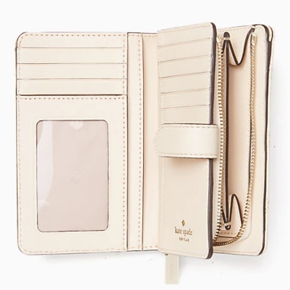 Kate Spade natalia medium compact bifold wallet - Picture 2 of 3